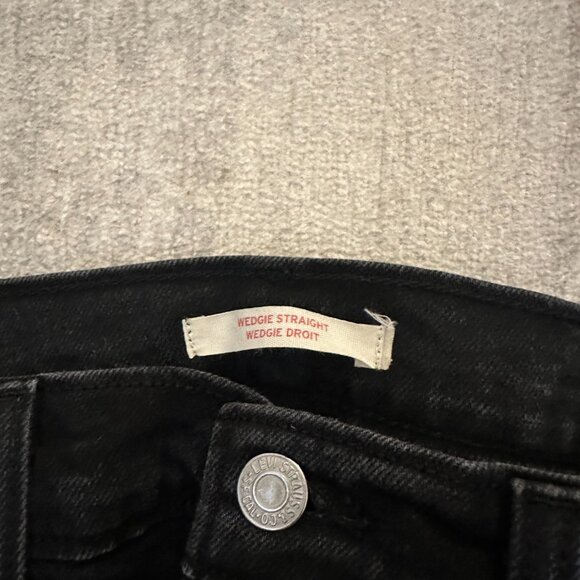 LOT of 6 LEVI & DENIM FORUM JEANS WIDE LEG - STRAIGHT LEG- BAGGY LEG - Picture 11 of 14